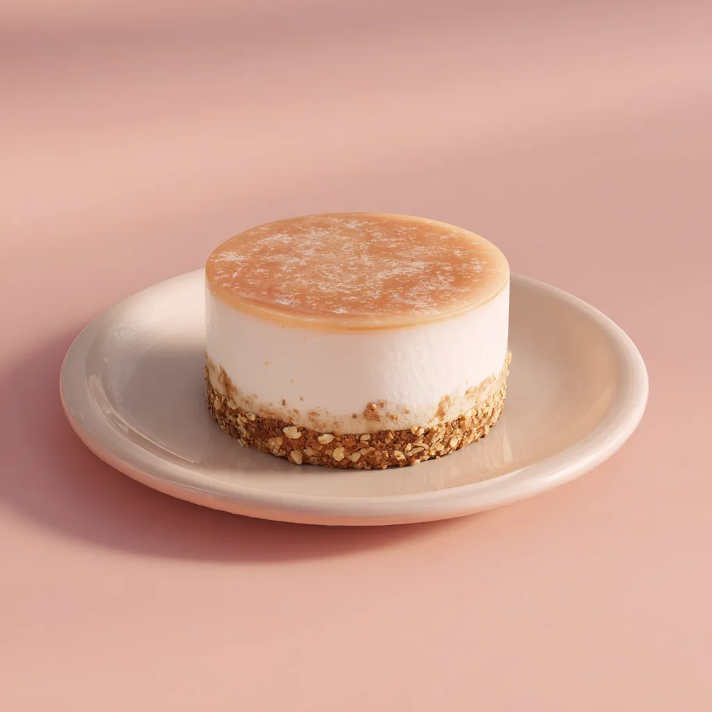 Cheese cake et son palet Breton